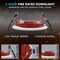 Luxrite 4 Inch LED Fire Rated Recessed Lights 5CCT Selectable 10W 800LM Dimmable 2 Hour Rated Baffle, 6PK LR23491-6PK - alternate 5
